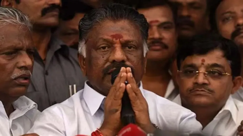 पनीरसेल्वम यांचा एनडीएला धक्का Panneerselvam's blow to NDA
