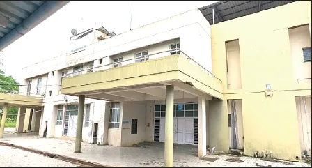 The COVID warehouse at the sports complex will be removed