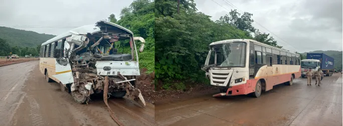 ST and mini-bus collision, 30 passengers injured