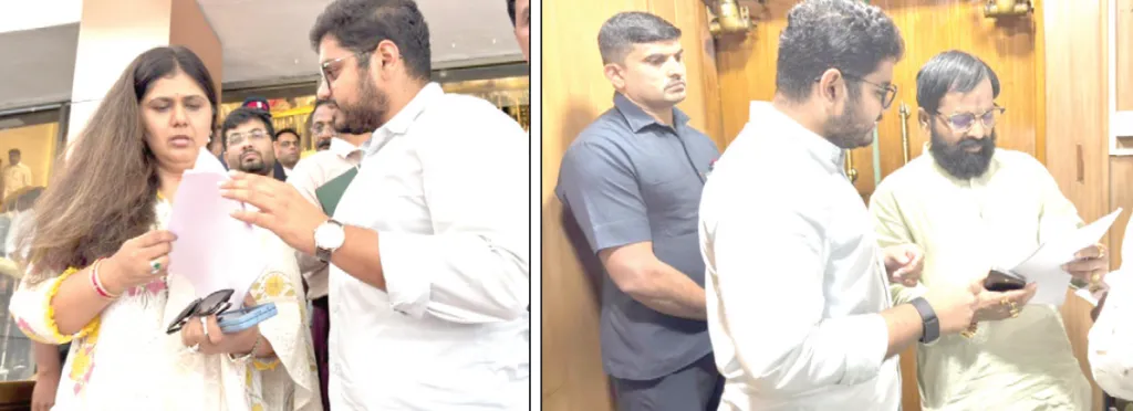 फुल उत्पादकांसाठी आ. रोहित पाटील आक्रमक MLA Rohit Patil takes an aggressive stand for flower growers