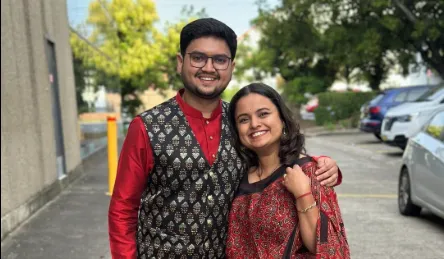 Mugdha and Prathamesh enjoyed their time in nature