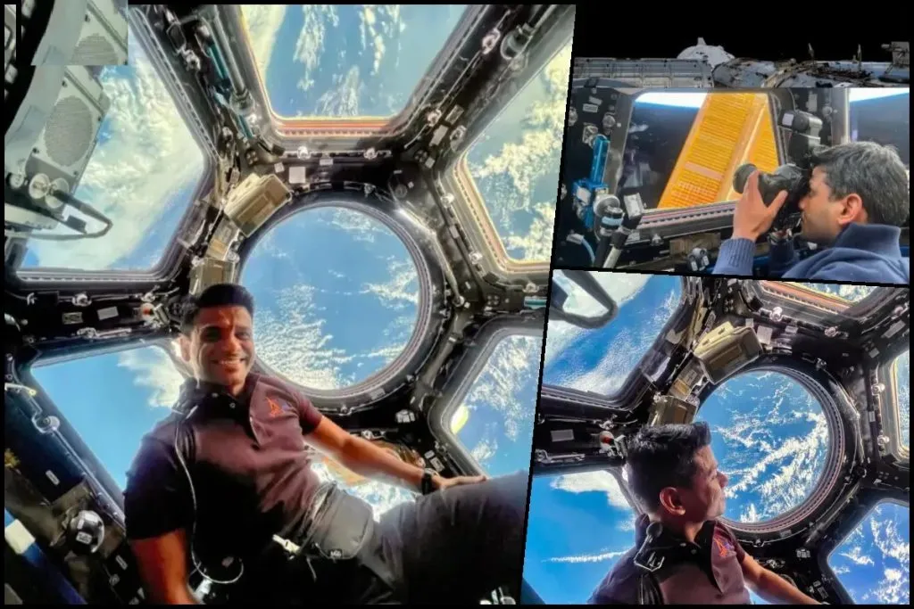 Indian astronaut Subhanshu's view of Earth from ISS