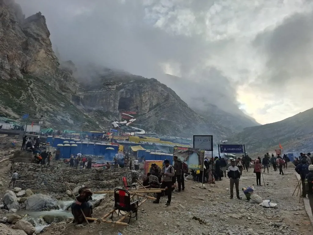 Amarnath Yatra temporarily suspended due to heavy rains
