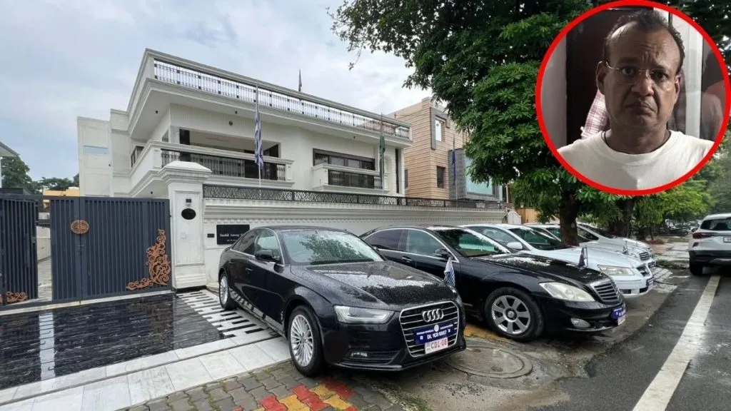 गाजियाबादमध्ये आलिशान बंगल्यात अवैध दूतावास Illegal embassy in luxurious bungalow in Ghaziabad