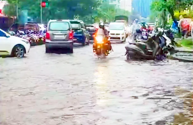 The state was lashed by heavy rains.