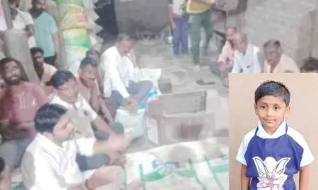 Bhilwadi in Sangli, 7 year-old boy studying in class 1 st died after being run over by dumper Marathi News