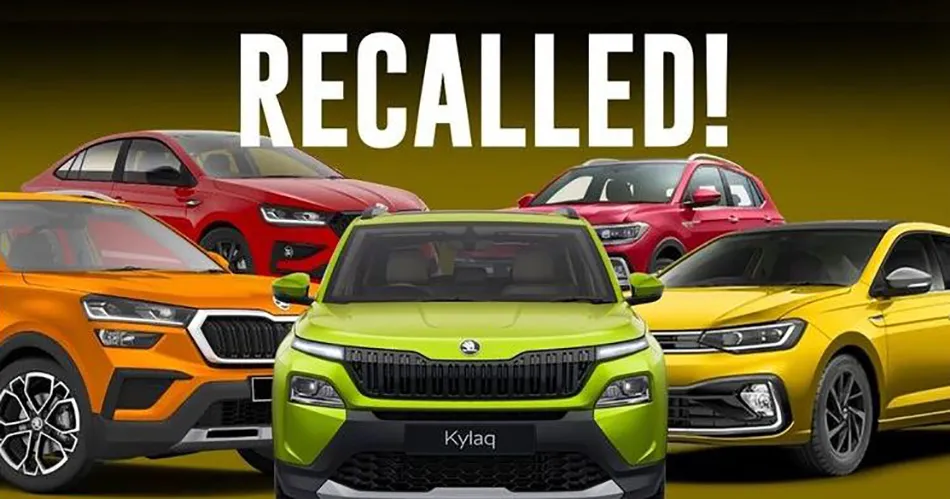 स्कोडा-फॉक्सवॅगने वाहने परत मागवली Skoda-Volkswagen recalls vehicles