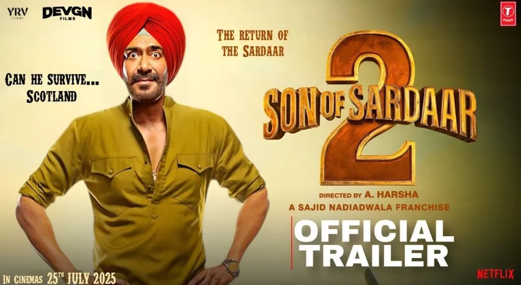 Trailer of 'Son of Sardar 2' unveiled