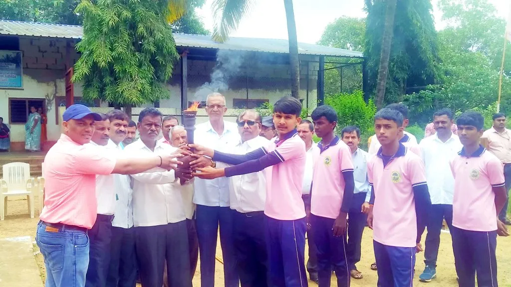 Vanashree School's sports competition is in full swing