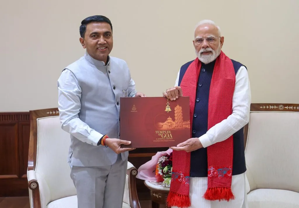Chief Minister discusses Goa's development with Prime Minister