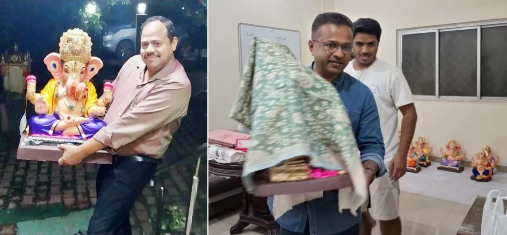 Lord Ganesha has come home..!