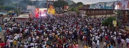 The processions have begun!