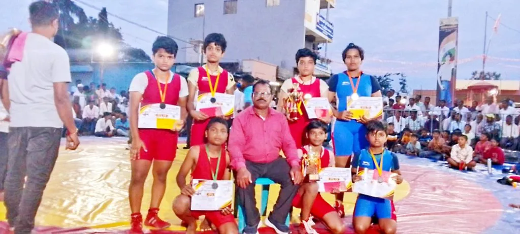 Balika Adarsh's success in wrestling competition