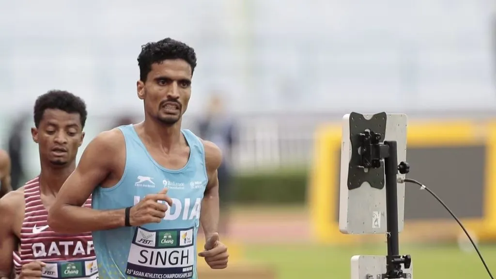 Gulvir Singh's new national record