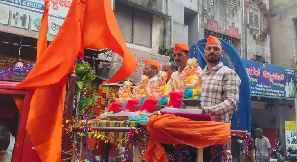 Lord Ganesha is seated...!