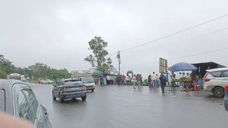 Heavy rain disrupts normal life