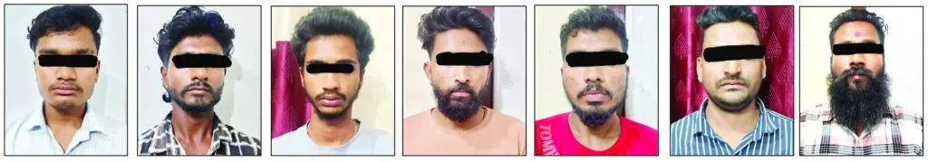 Seven people arrested in connection with attack on Shivajinagar youth; two still absconding
