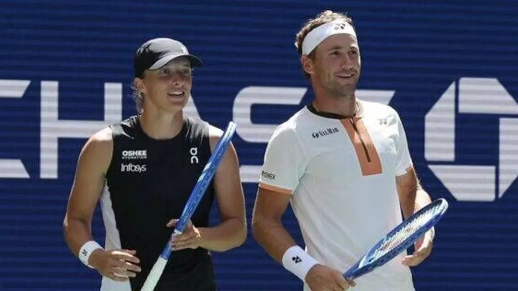 Iga Swiatek-Casper Ruud into mixed doubles semifinals
