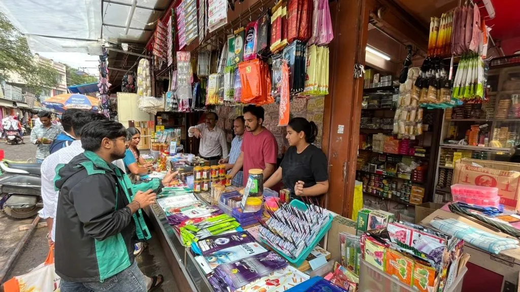 Shopping boosted by rains