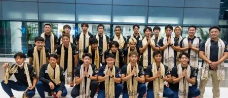 जपानचा हॉकी संघ बिहारमध्ये दाखल Japanese hockey team arrives in Bihar