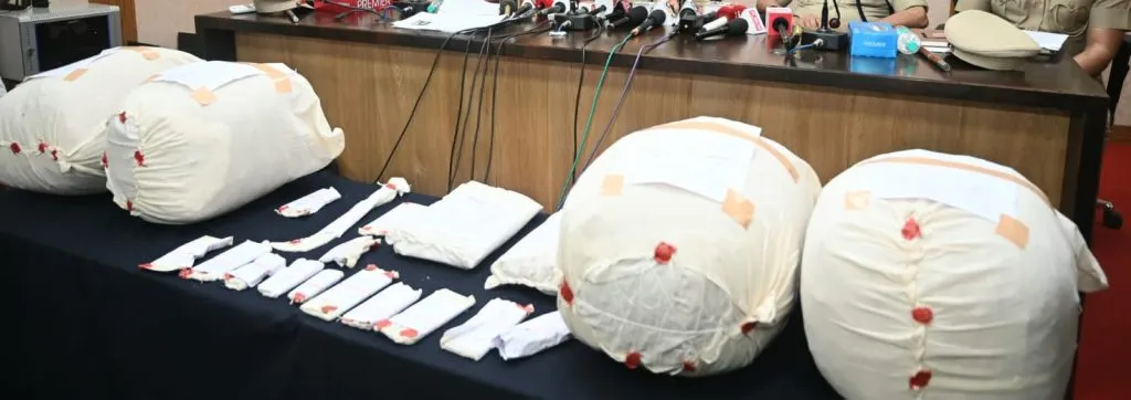 Drug free Belgaum Police Commissioner 'Bhushan'