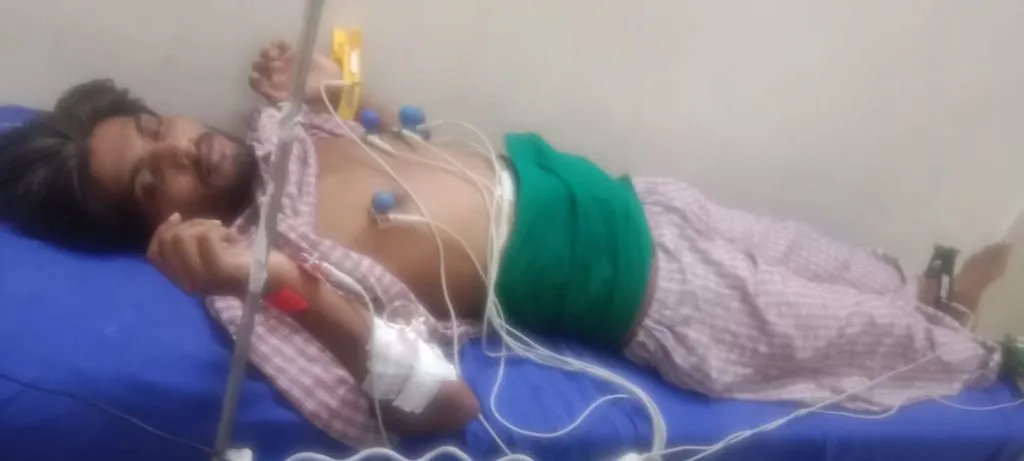 Young man's intestines hurt after surgery in Civil Hospital