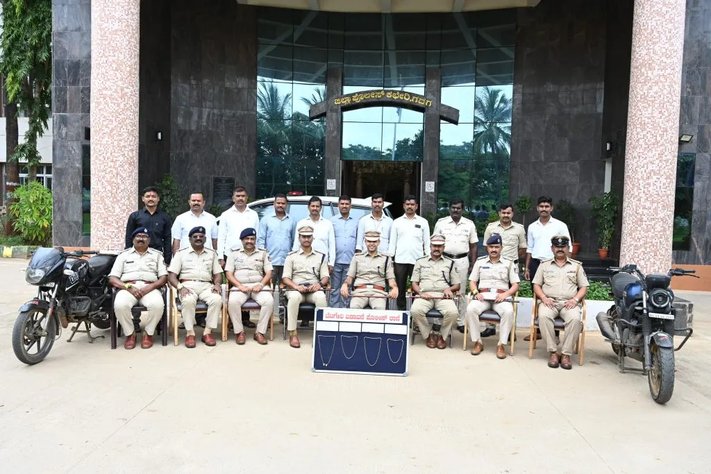 Gadag police arrest two chain snatching thieves from Uttar Pradesh