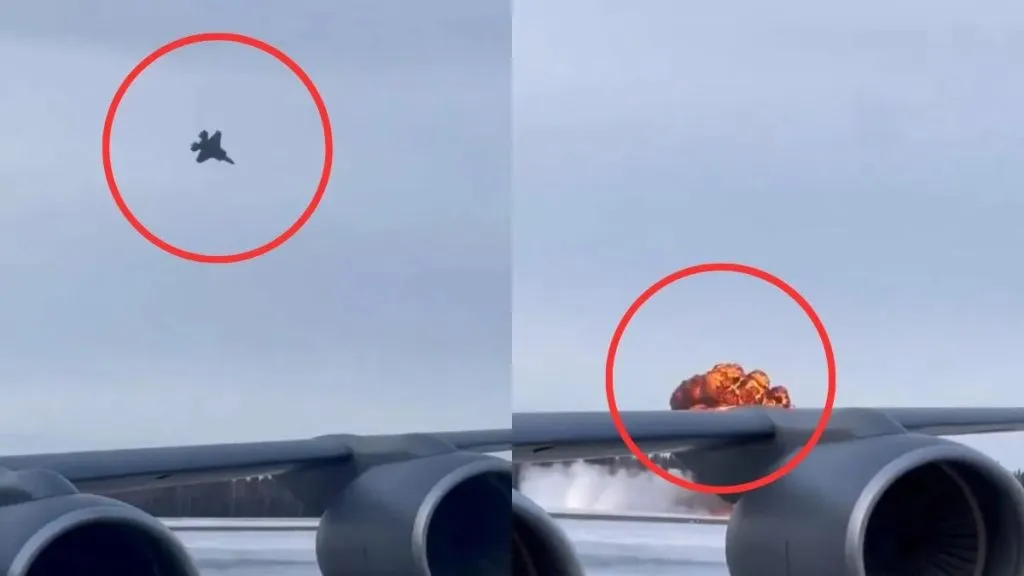 US F-35 fighter jet crashes