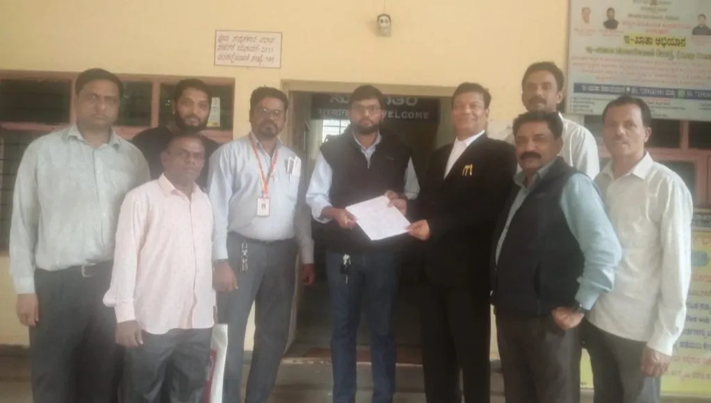 Taluka Block Congress's statement to the Chief Officer