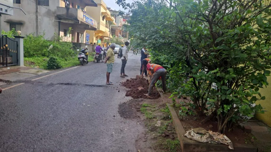 Second excavation for the canal