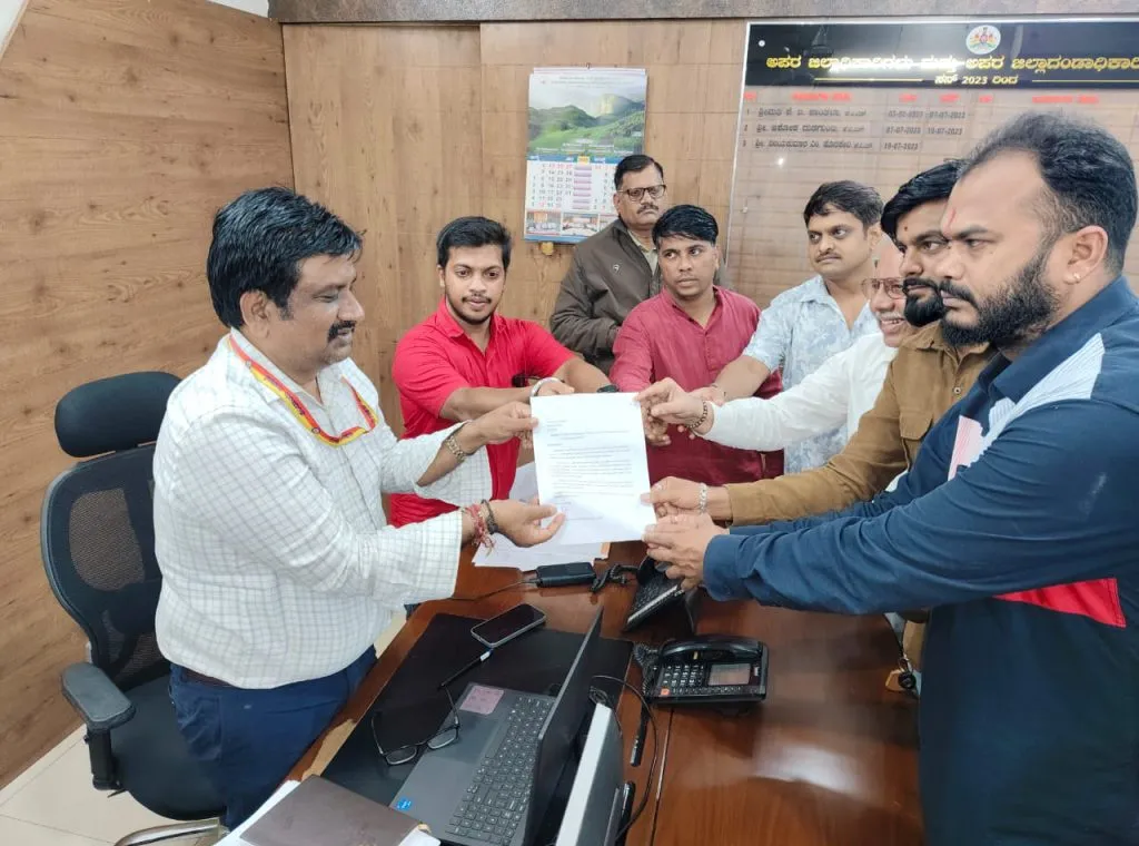 Representation to the District Collector on behalf of Bhagwan Mahavir Janmakalyan Utsav Sangh