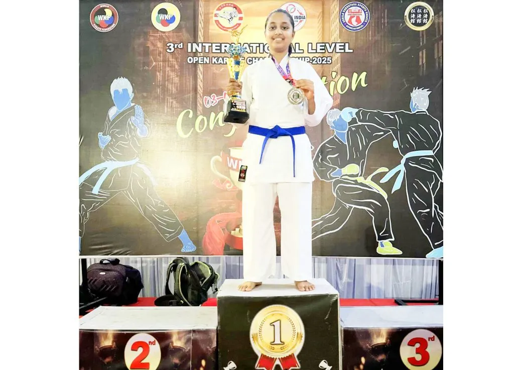 Two gold medals for Shubhashree