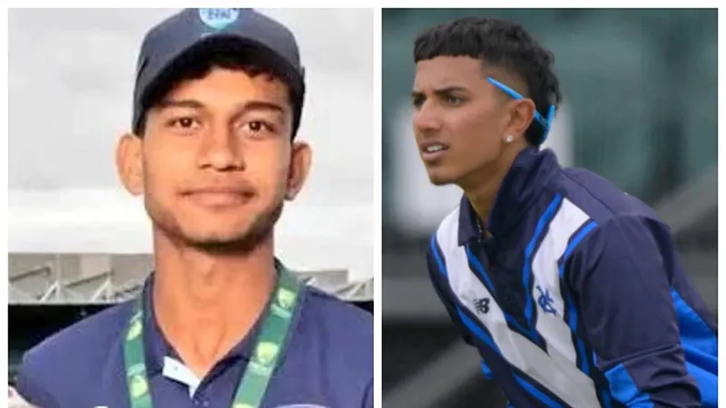 Australia Under-19 squad announced