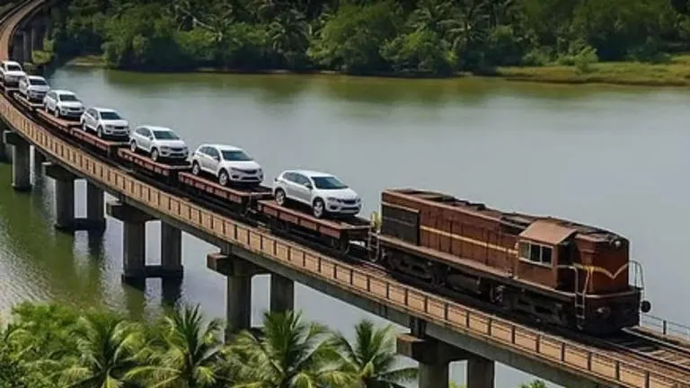 Nandgaon Road stop for the Ro-Ro car service