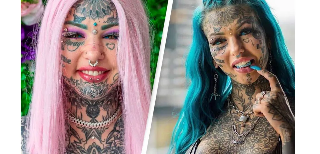 शरीराच्या 98 टक्के हिस्स्यांवर टॅटू Tattoos on 98 percent of the body