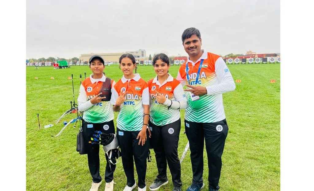Gatha, Sharwari wins bronze in World Archery Championship