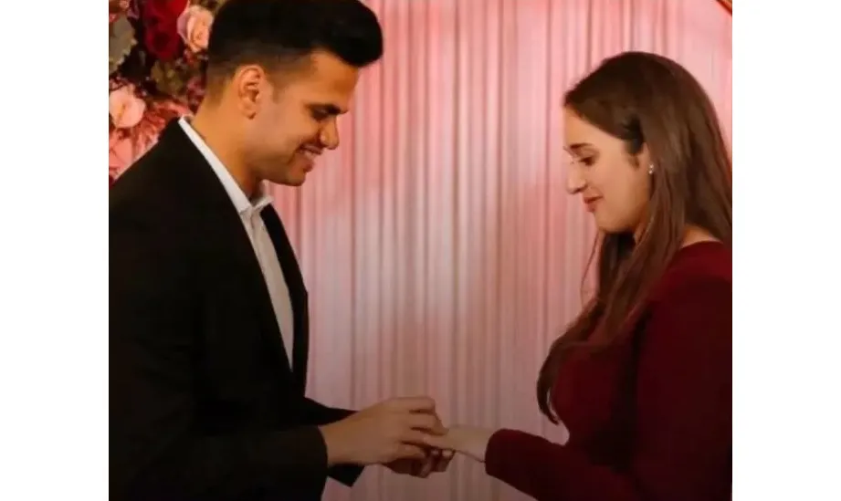 Arjun Tendulkar's engagement