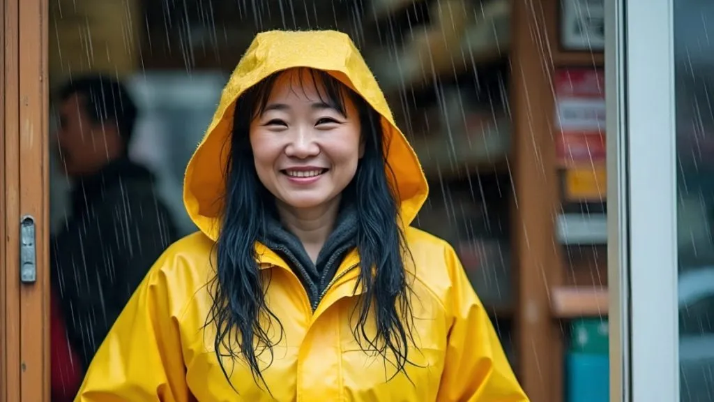 She entered the shop and became a millionaire.