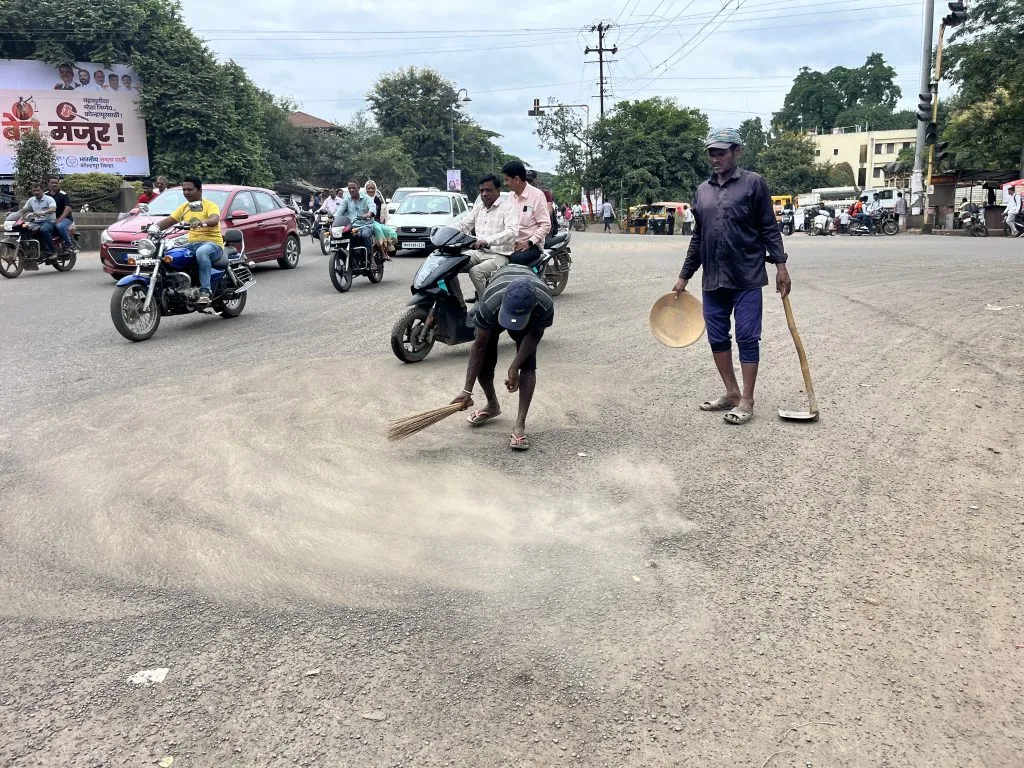 Did they even eat up the tar on the city roads?