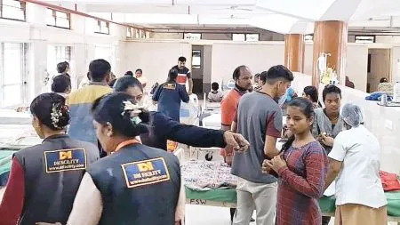 Ichalkaranji News: इचलकरंजीतील IGM बालरुग्णालयात शॉर्टसर्किट, सुरक्षेबाबत प्रश्न उपस्थित Ichalkaranji fire broke out in bathroom of pediatric ward of IGM Hospital ichalkaranji marathi news