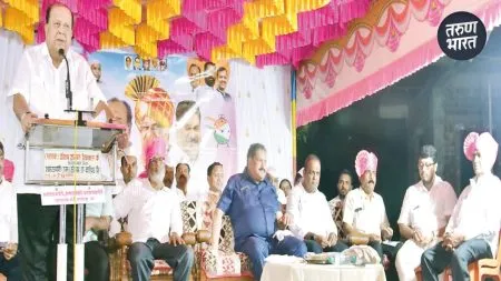 due to the generosity of people of Barve-Dindewadi Hasan Mushrif