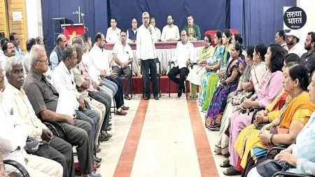 Tuesday to secure this land for the Maratha community building