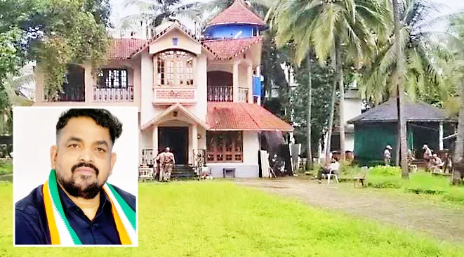 आमदार सतीश सैल यांच्या निवासावर छापा Raid on MLA Satish Sail's residence