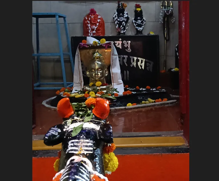 The awakened (active) holy shrine of Shri Kukkuteshwar Mahadev Temple