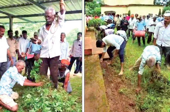 The village of Lajul has a tradition of performing 'Jagar' and 'Sapat' rituals