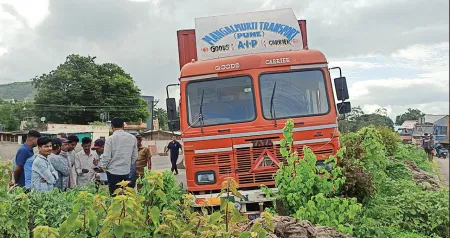 Thrill of a container driver's drunk and drive episode