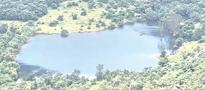 वाघजाई पाझर तलाव ओव्हर फ्लो Waghjai Percolation Tank Overflows