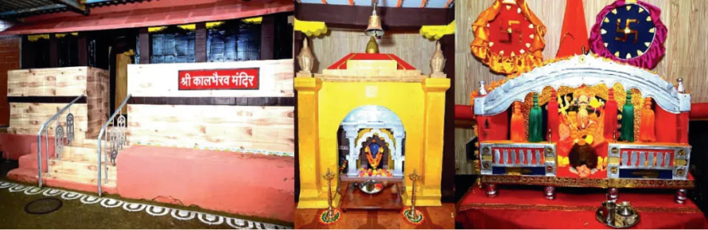 मिरजोळेतील वाडकर परिवाराचा ‘श्री देव भैरी मंदिर देखावा’ अव्वल ! 'Shri Dev Bhairi Temple Display' by the Wadkar family from Mirjole wins first place!