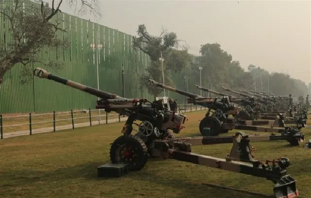 Salute by '105 mm' gun this year on Independence Day