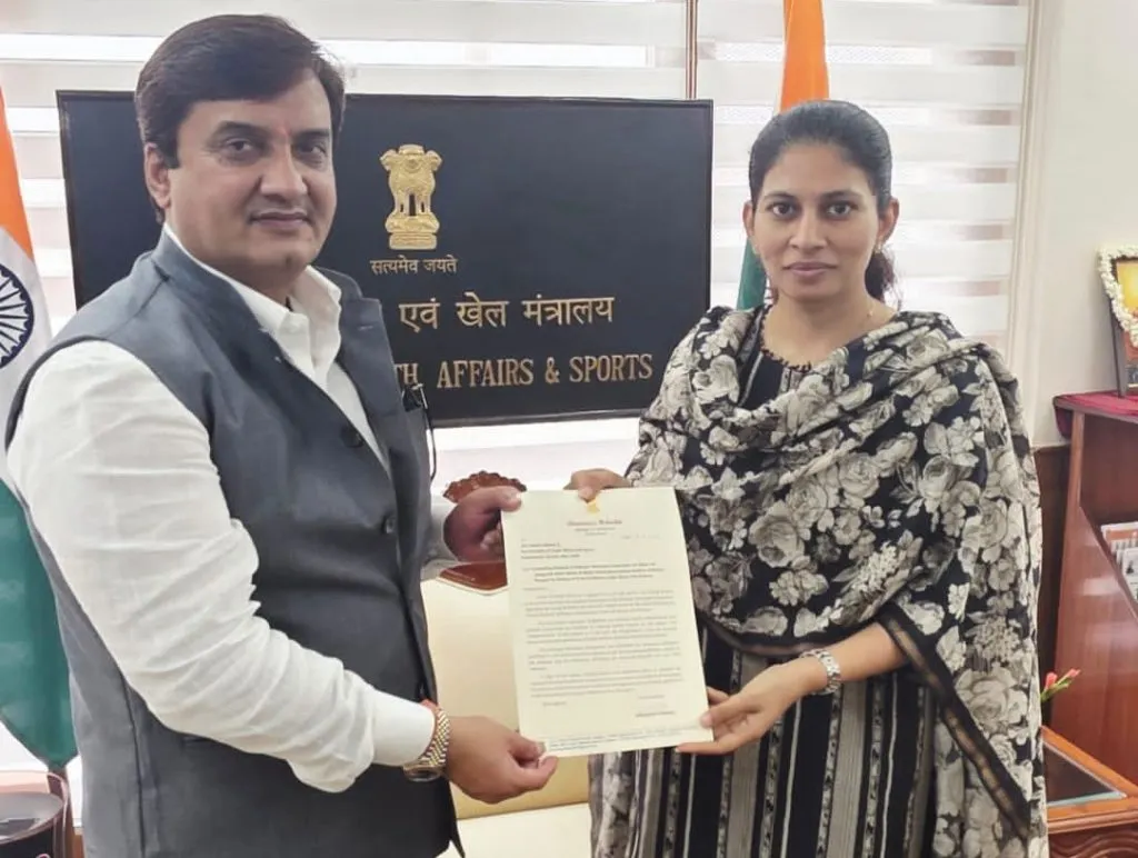 ₹1.37 crore funding from the central government for the hockey stadium in Kolhapur